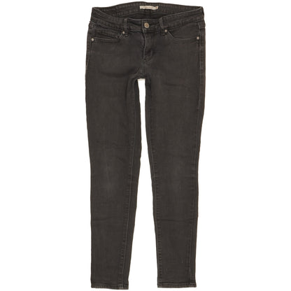 Levi's 711 Women Black Skinny Slim Stretch Jeans W26 L27