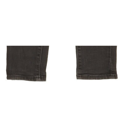 Levi's 711 Women Black Skinny Slim Stretch Jeans W26 L27