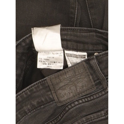 Levi's 711 Women Black Skinny Slim Stretch Jeans W26 L27