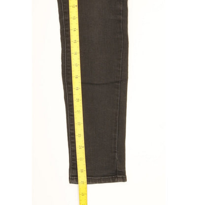 Levi's 711 Women Black Skinny Slim Stretch Jeans W26 L27