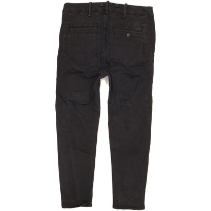 G-Star Bronson Chino Black Skinny Loose Boyfriend Stretch Jeans High Waisted W28 L32