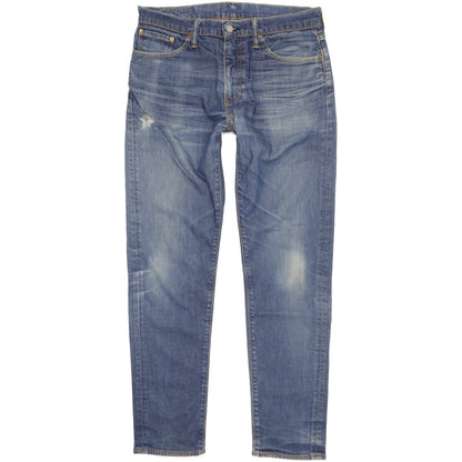 Levi's 508 Men Blue Straight Slim Stretch Jeans W33 L31