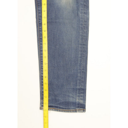 Levi's 508 Men Blue Straight Slim Stretch Jeans W33 L31