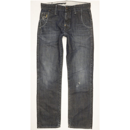 G-Star System Slacks Men Navy Straight Regular Jeans W31 L30