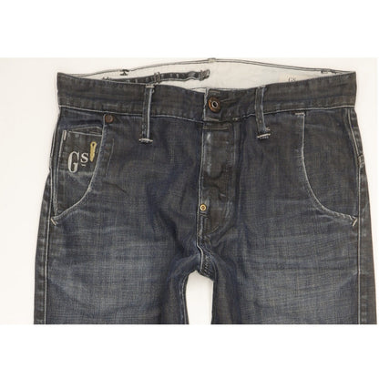 G-Star System Slacks Men Navy Straight Regular Jeans W31 L30