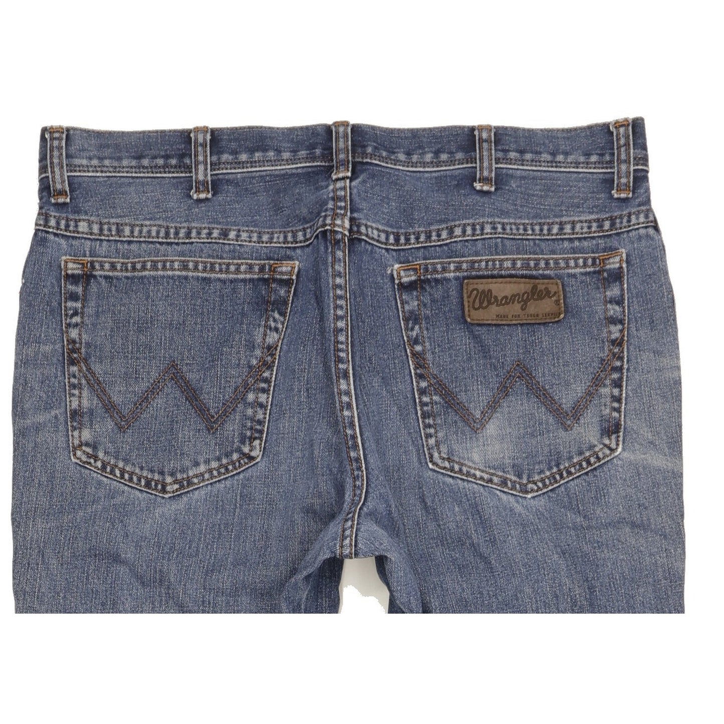 Wrangler Texas Men Blue Straight Regular Jeans W36 L33