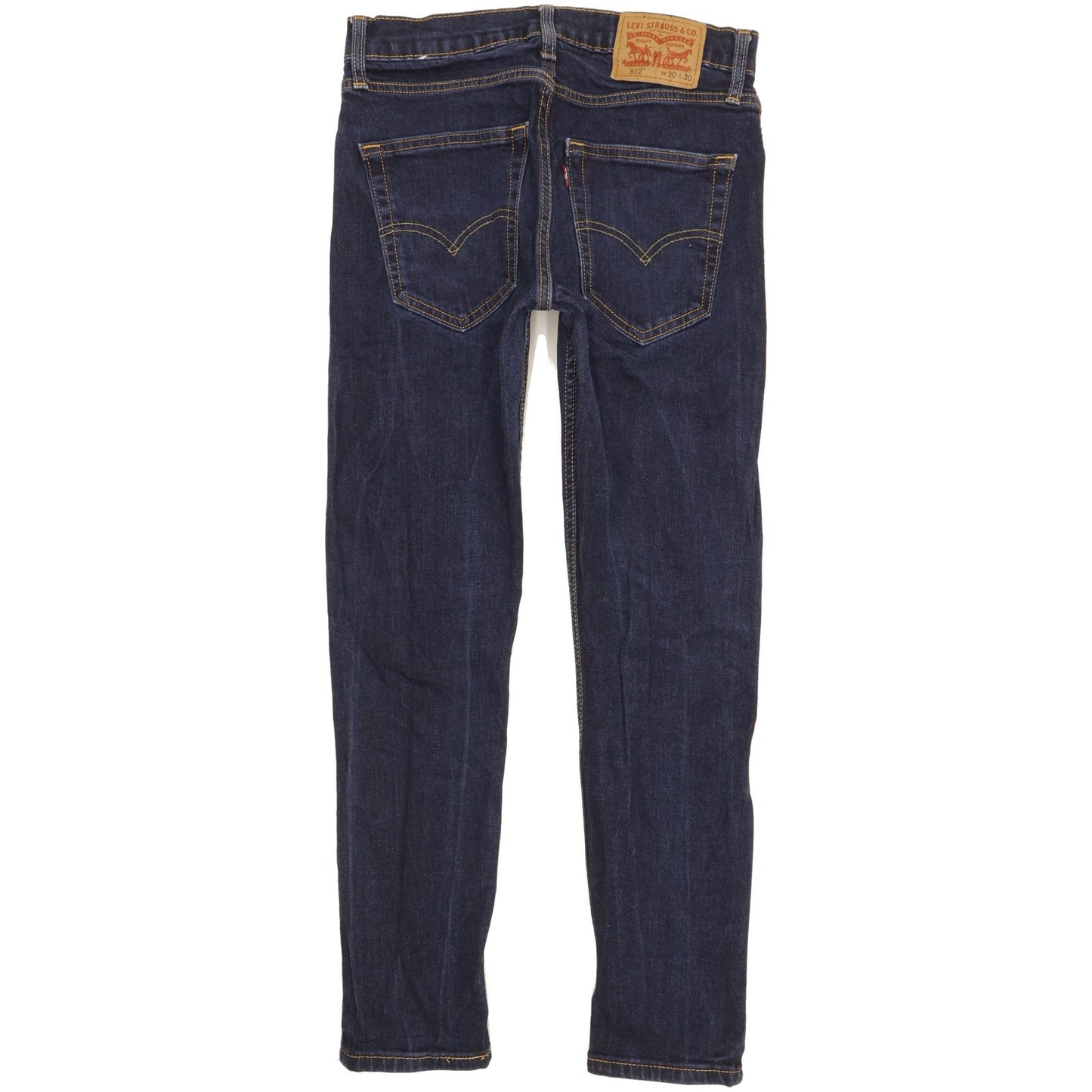 Levi's 512 Men Blue Tapered Slim Stretch Jeans W30 L28