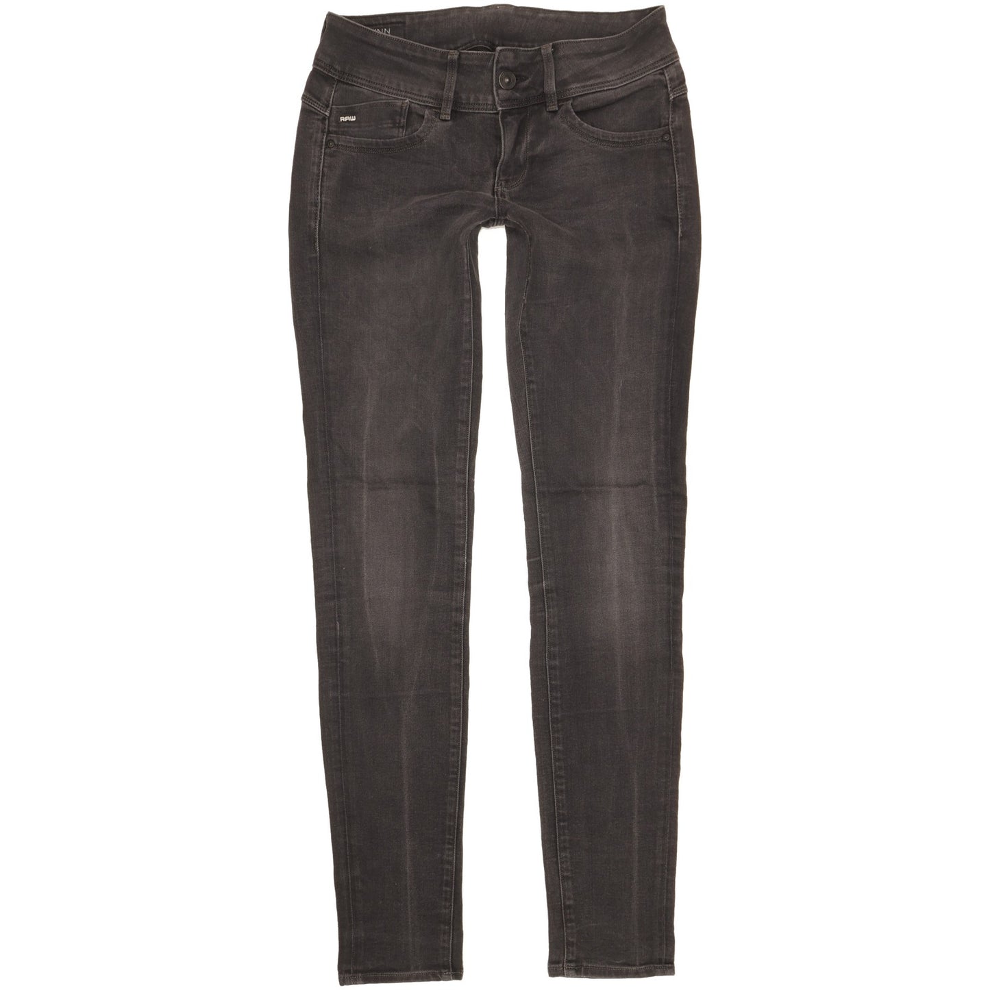 G-Star Lynn Women Grey Skinny Slim Stretch Jeans W26 L32