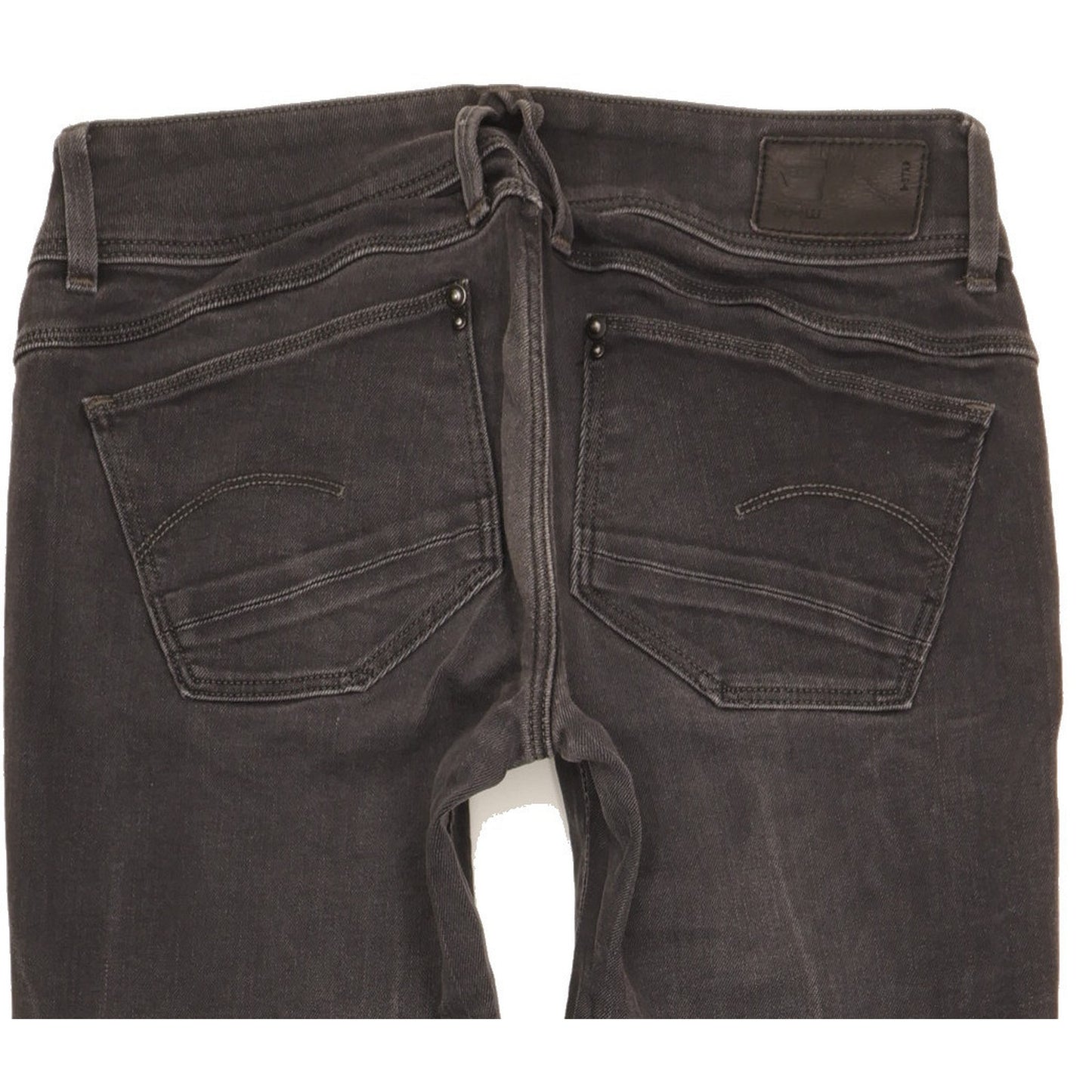 G-Star Lynn Women Grey Skinny Slim Stretch Jeans W26 L32