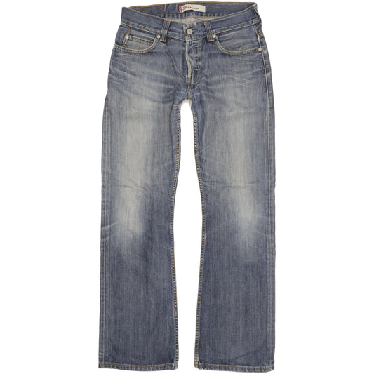 Levi's 512 Men Blue Bootcut Slim Jeans W32 L33