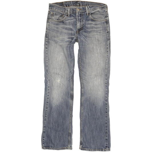 Levi's 527 Men Blue Bootcut Slim Jeans W34 L32