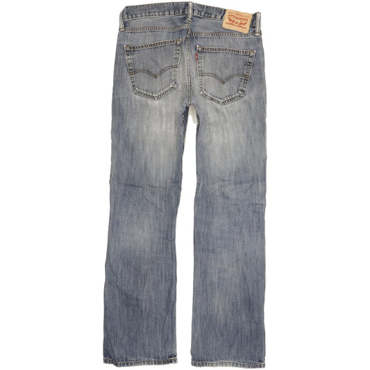 Levi's 527 Men Blue Bootcut Slim Jeans W34 L32
