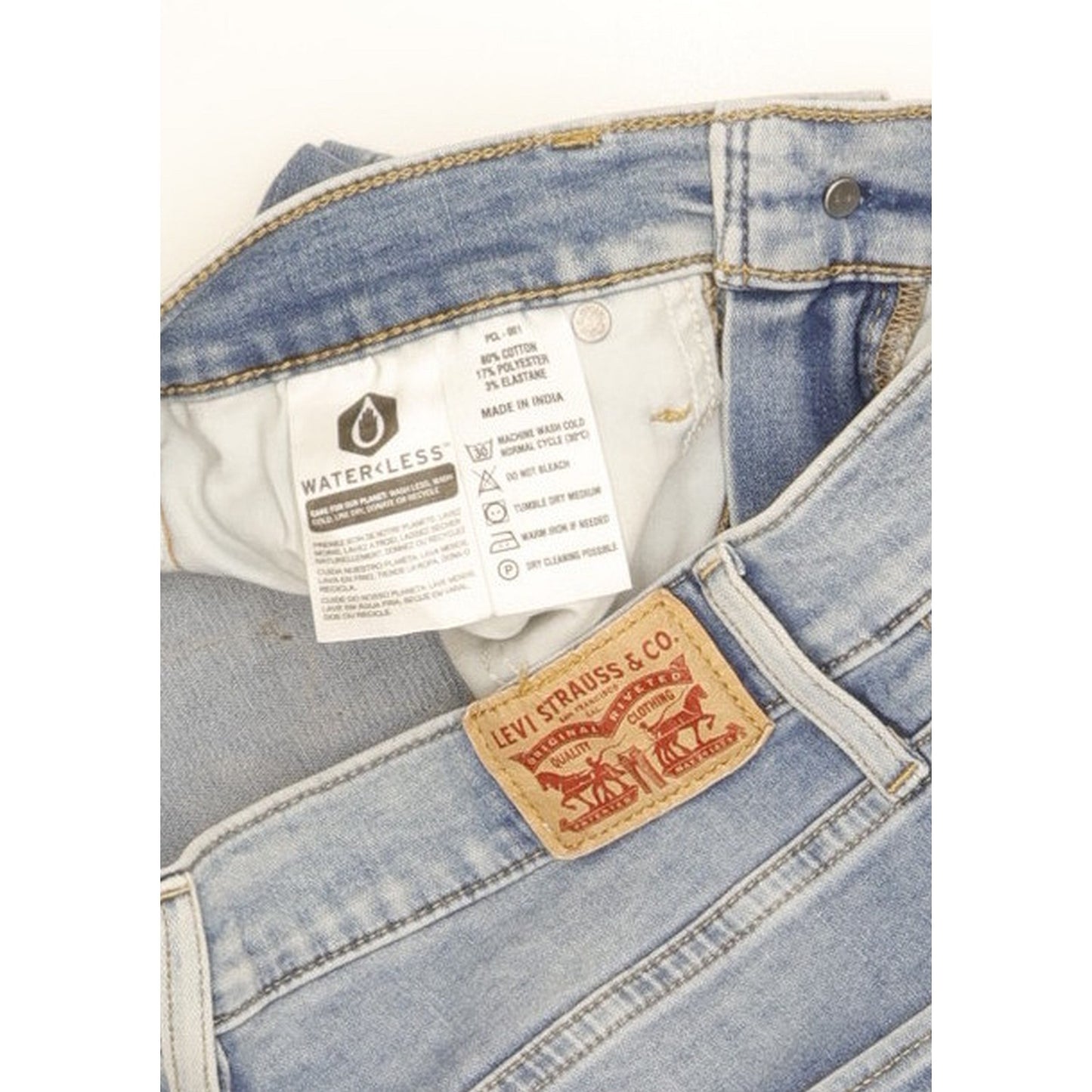 Levi's 311 Shaping Women Blue Skinny Slim Jeans W28 L27