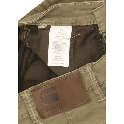 G-Star Men Green Skinny Slim Chino Stretch Jeans W29 L30