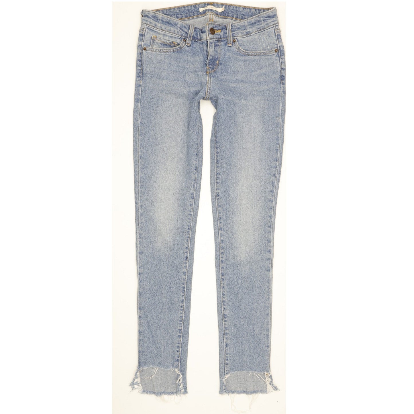 Levi's 711 Women Blue Skinny Slim Stretch Jeans W25 L32
