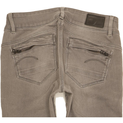G-Star Midge Women Grey Skinny Slim Stretch Jeans W28 L28