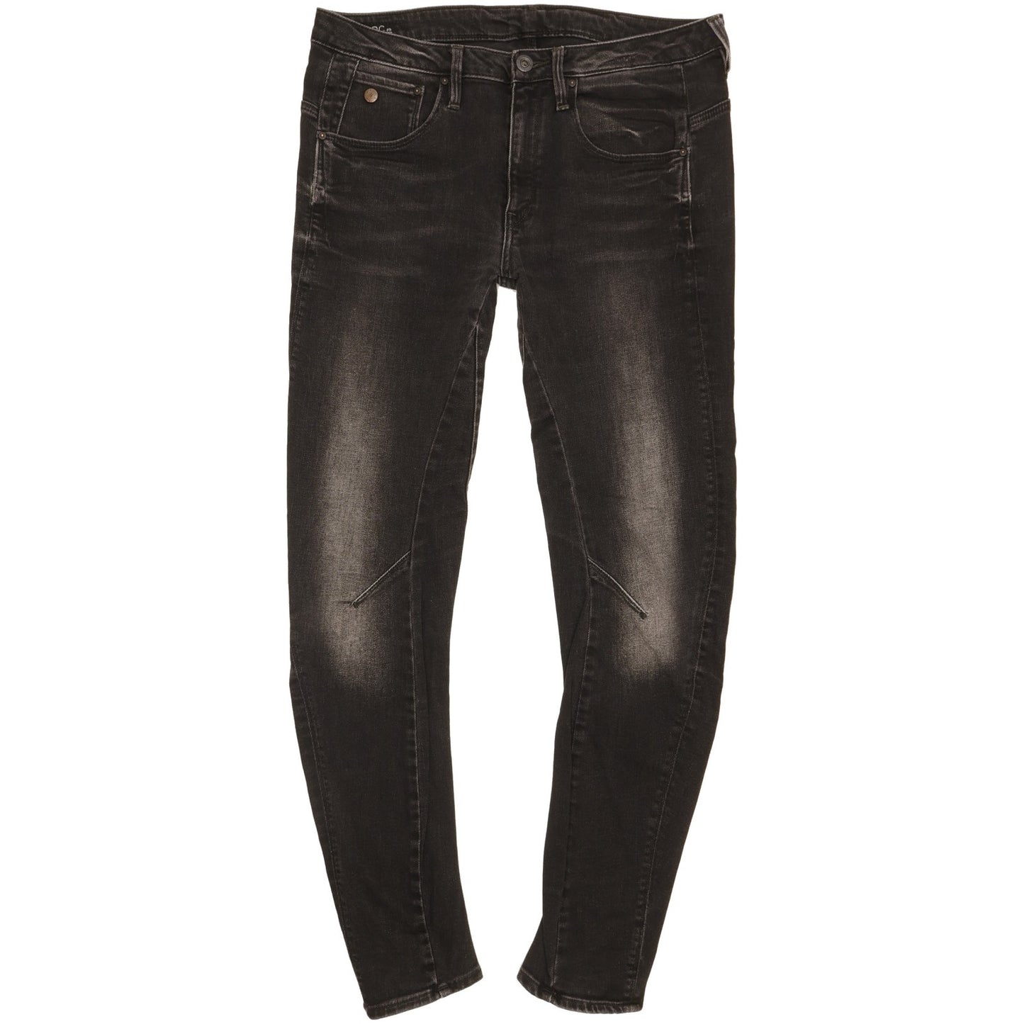 G-Star Arc 3D Women Black Skinny Slim Boyfriend Stretch Jeans W26 L31
