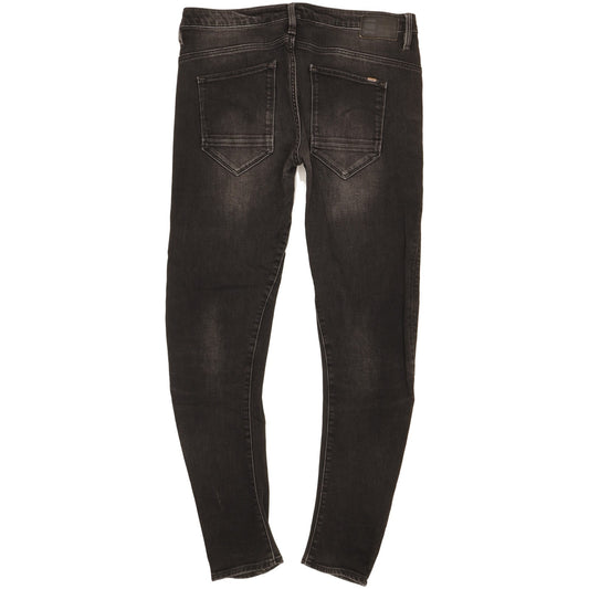 G-Star Arc 3D Women Black Skinny Slim Boyfriend Stretch Jeans W26 L31
