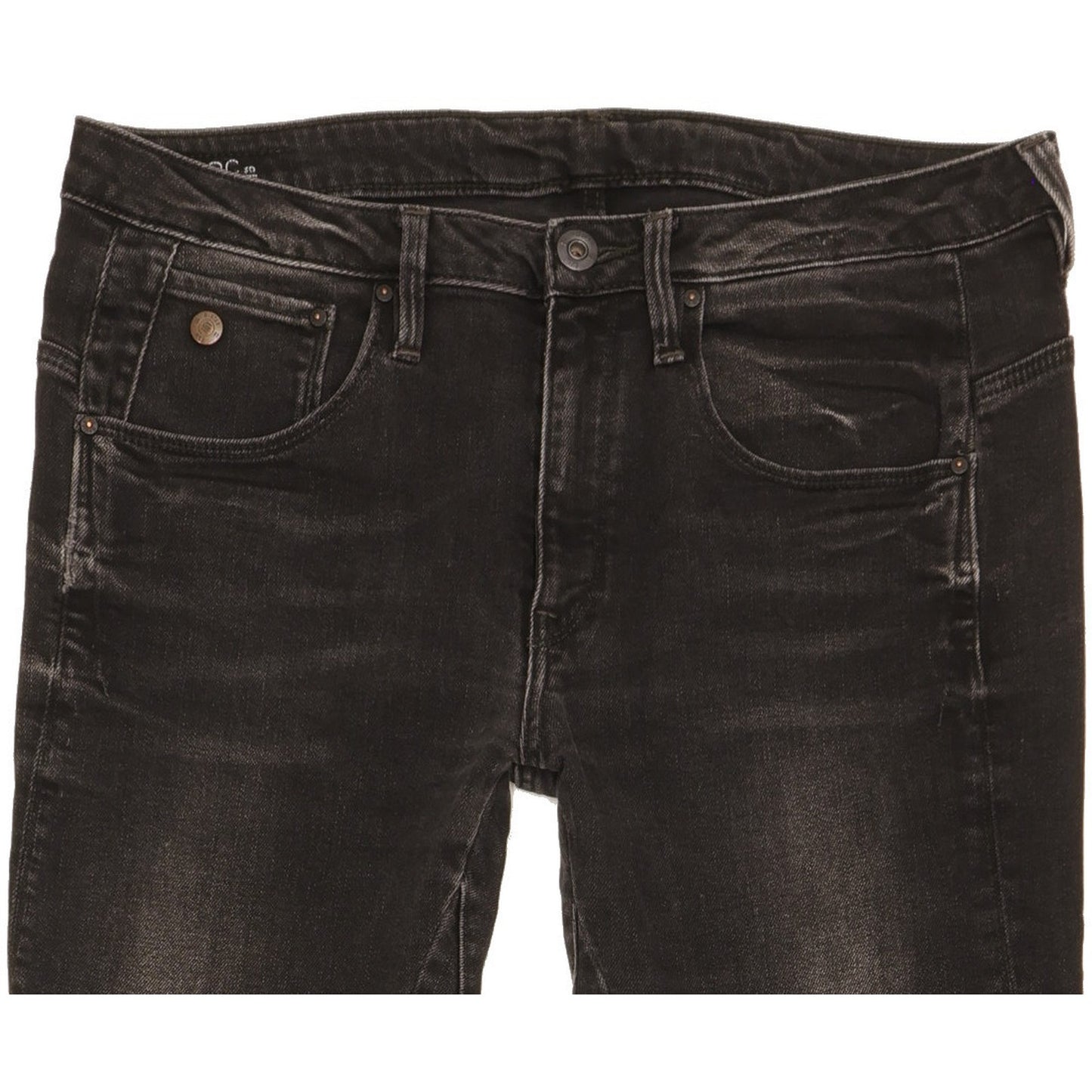 G-Star Arc 3D Women Black Skinny Slim Boyfriend Stretch Jeans W26 L31