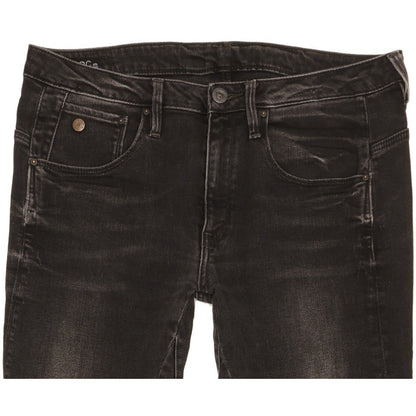 G-Star Arc 3D Women Black Skinny Slim Boyfriend Stretch Jeans W26 L31