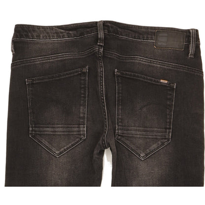 G-Star Arc 3D Women Black Skinny Slim Boyfriend Stretch Jeans W26 L31