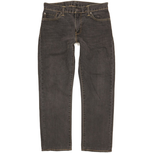 Levi's 504 Men Grey Straight Regular Jeans W31 L28