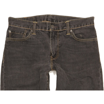 Levi's 504 Men Grey Straight Regular Jeans W31 L28