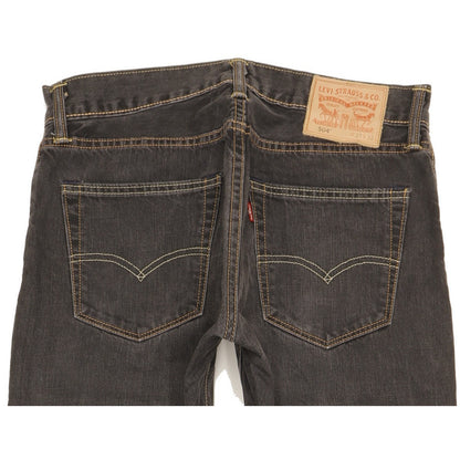 Levi's 504 Men Grey Straight Regular Jeans W31 L28