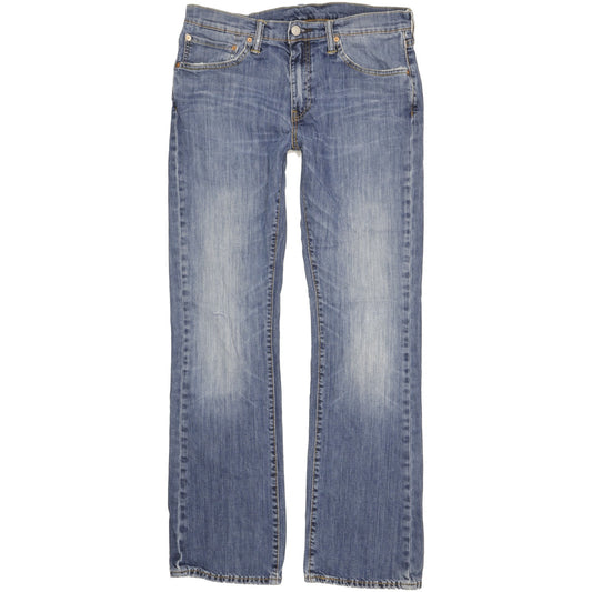 Levi's 527 Men Blue Bootcut Slim Stretch Jeans W34 L34