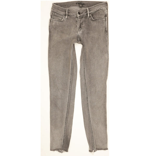 Levi's Line 8 Women Grey Skinny Slim Jeans W26 L29