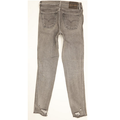 Levi's Line 8 Women Grey Skinny Slim Jeans W26 L29