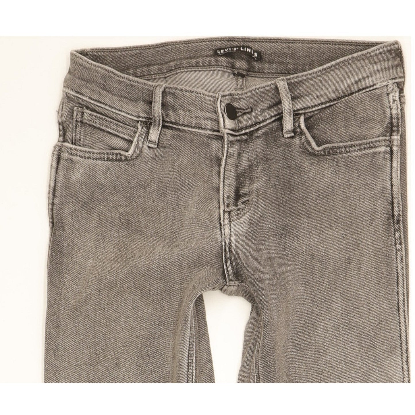 Levi's Line 8 Women Grey Skinny Slim Jeans W26 L29