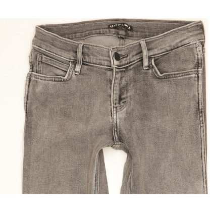 Levi's Line 8 Women Grey Skinny Slim Jeans W26 L29