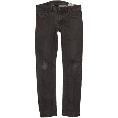 Diesel Thavar Men Black Skinny Slim Stretch Jeans W32 L32