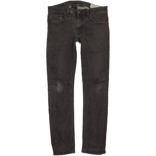 Diesel Thavar Men Black Skinny Slim Stretch Jeans W32 L32