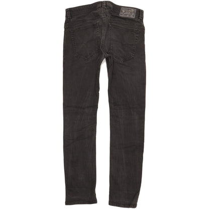 Diesel Thavar Men Black Skinny Slim Stretch Jeans W32 L32