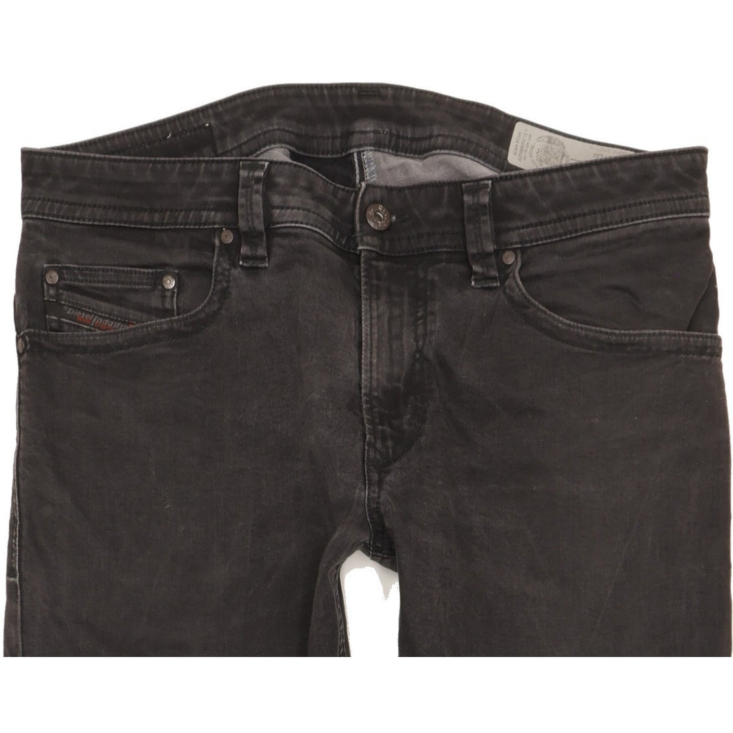 Diesel Thavar Men Black Skinny Slim Stretch Jeans W32 L32