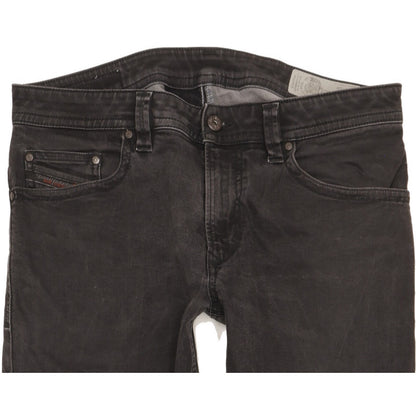 Diesel Thavar Men Black Skinny Slim Stretch Jeans W32 L32