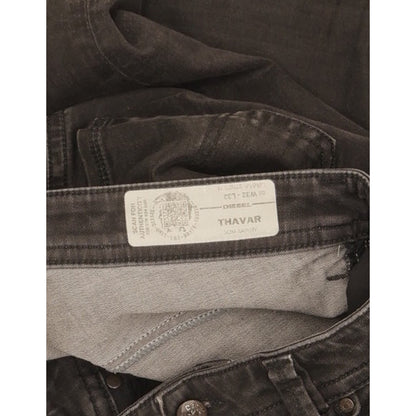 Diesel Thavar Men Black Skinny Slim Stretch Jeans W32 L32