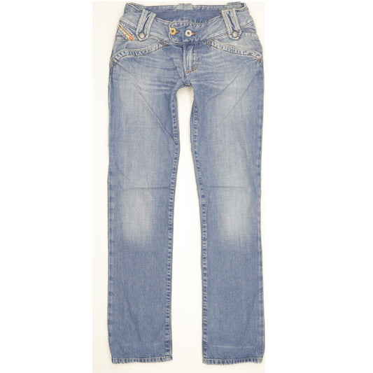 Diesel Moonie Women Blue Straight Slim Jeans W24 L29