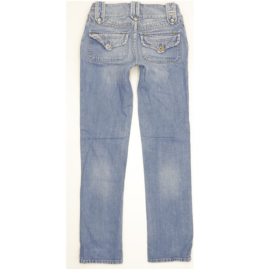 Diesel Moonie Women Blue Straight Slim Jeans W24 L29