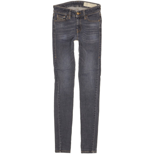 Diesel Slandy Women Blue Skinny Slim Stretch Jeans W25 L30
