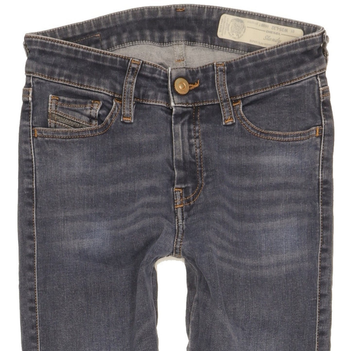 Diesel Slandy Women Blue Skinny Slim Stretch Jeans W25 L30