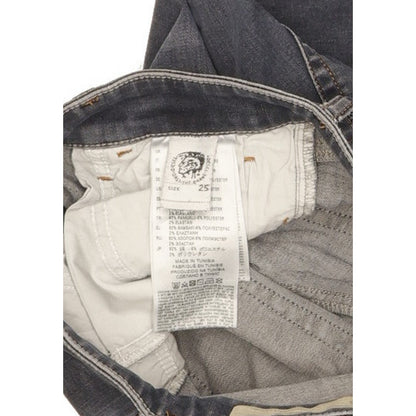Diesel Slandy Women Blue Skinny Slim Stretch Jeans W25 L30