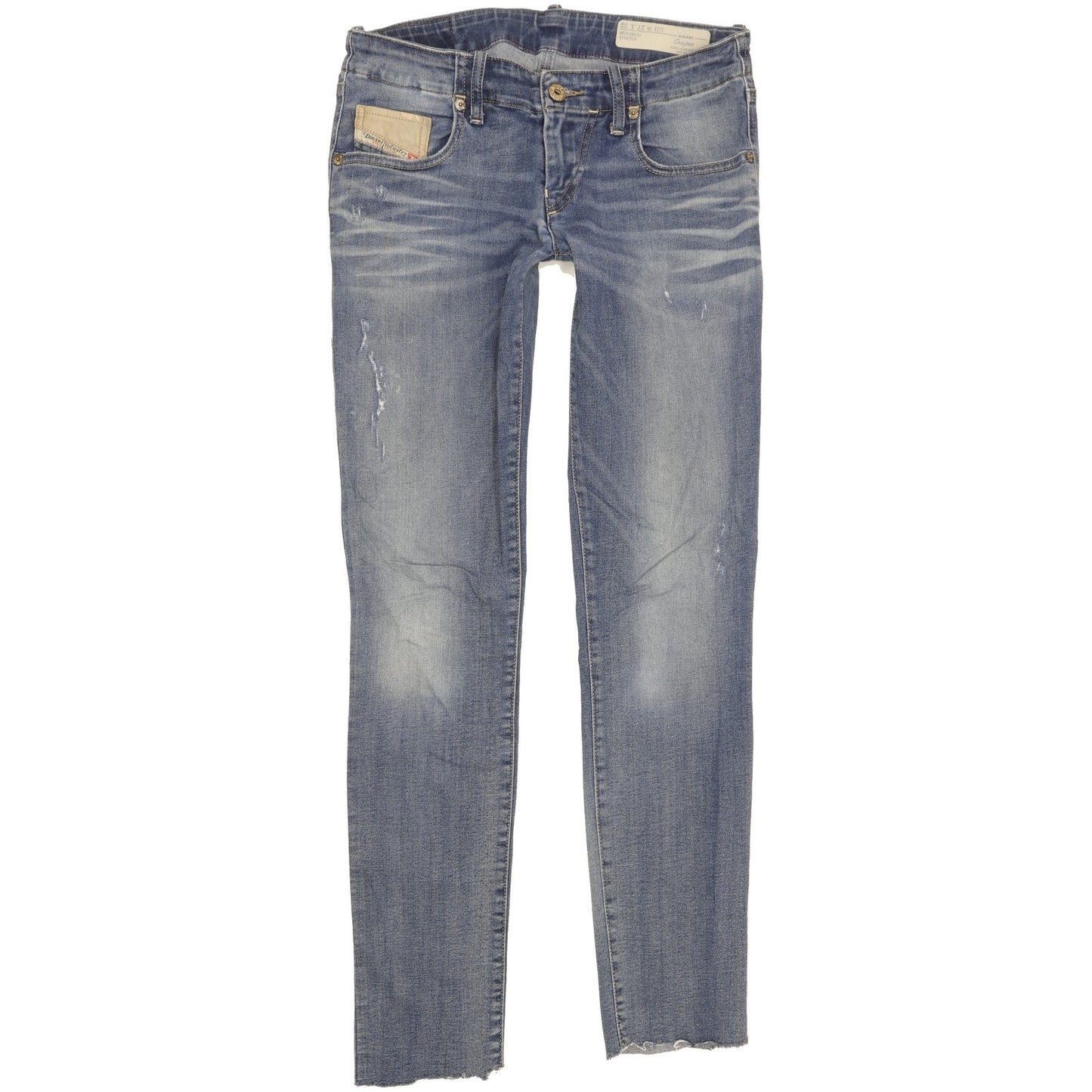Diesel Grupee Women Blue Skinny Slim Stretch Jeans W27 L29