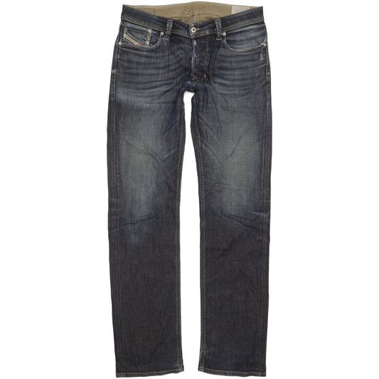 Diesel Larkee Men Blue Straight Regular Stretch Jeans W33 L36