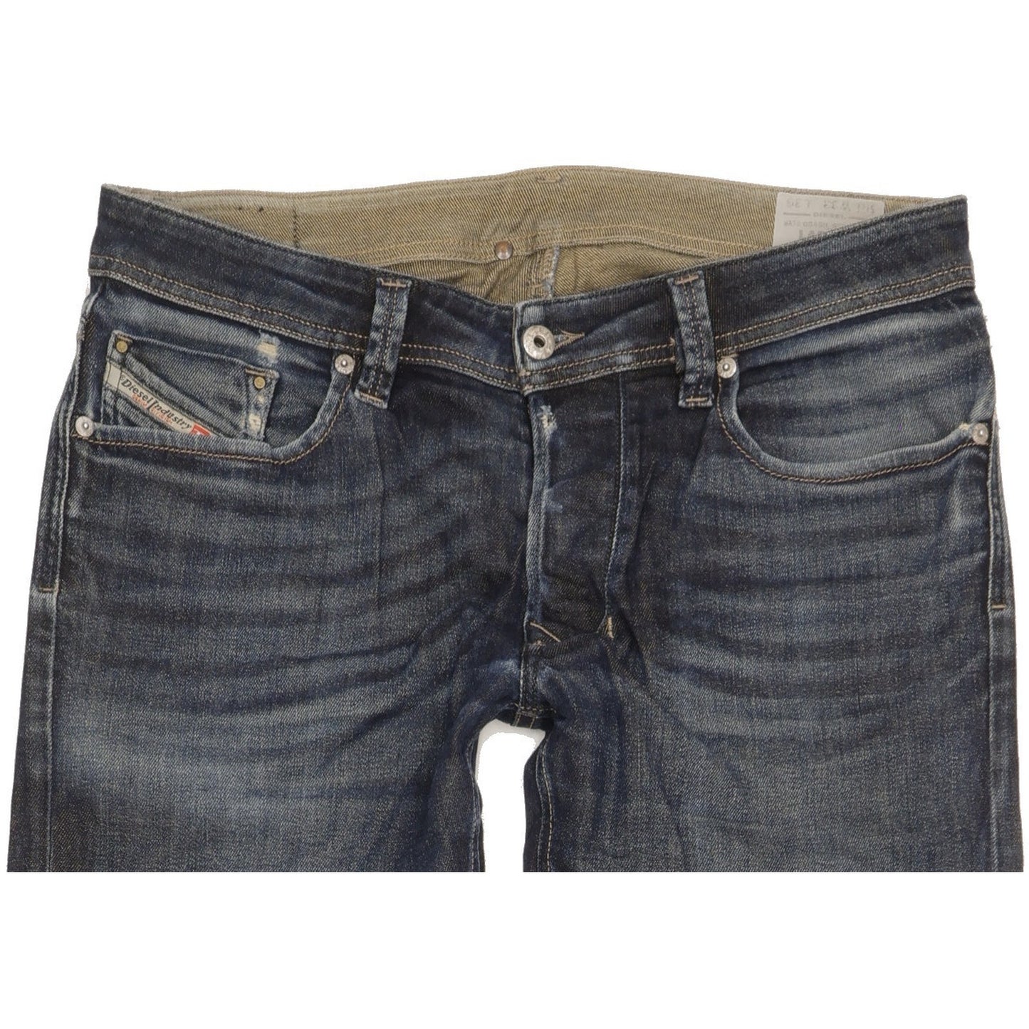 Diesel Larkee Men Blue Straight Regular Stretch Jeans W33 L36