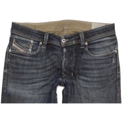 Diesel Larkee Men Blue Straight Regular Stretch Jeans W33 L36