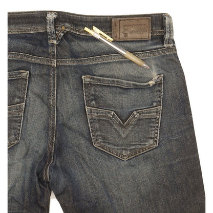 Diesel Larkee Men Blue Straight Regular Stretch Jeans W33 L36