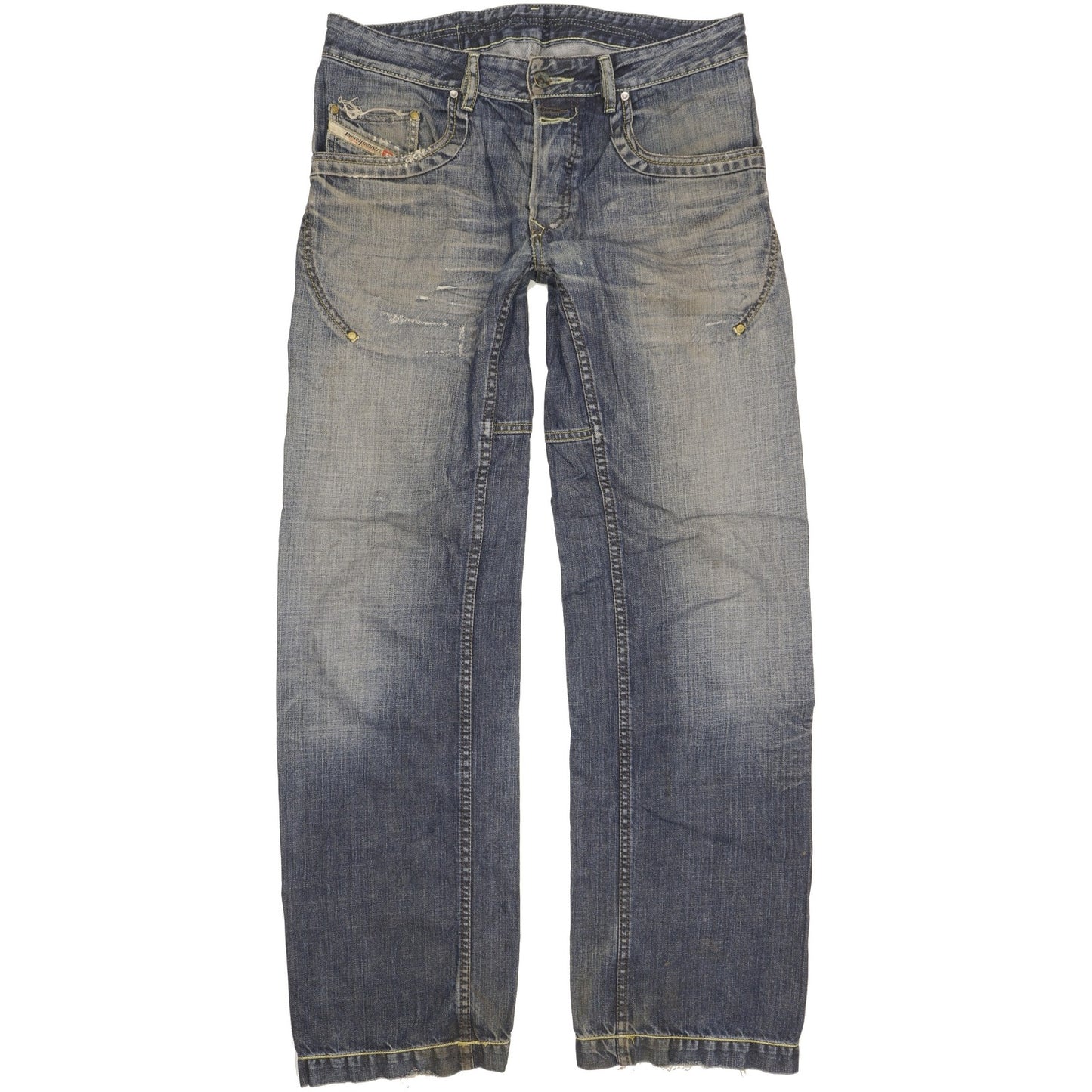 Diesel Rumbum Men Blue Straight Regular Jeans W32 L32